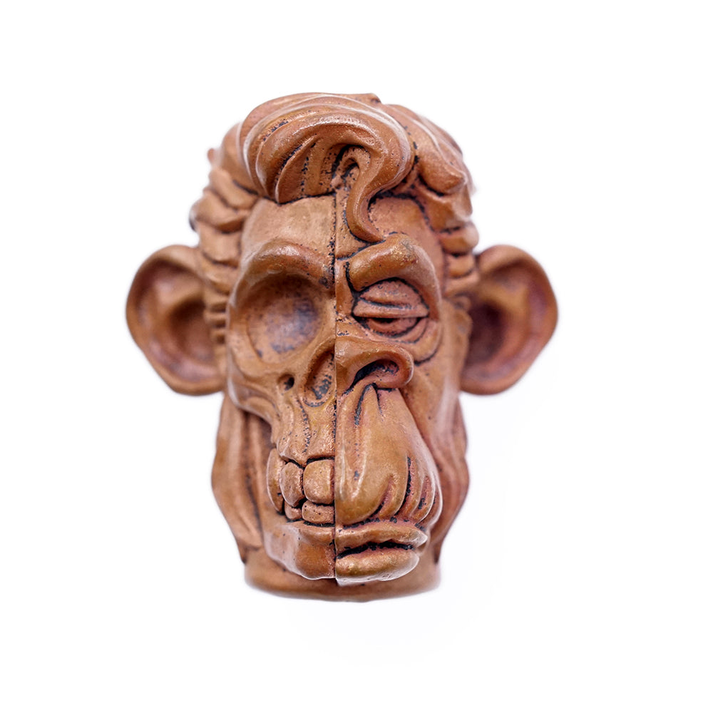 Raven Studio Funny Hell Monkey Pendant Copper EDC bead