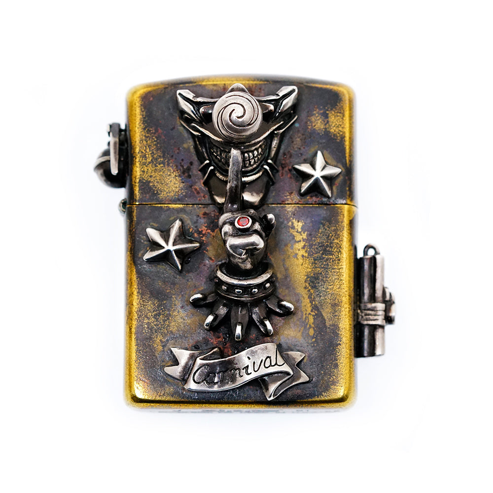 Raven Studio Custom Kerosene lighterpo Clown Handmake Lighter