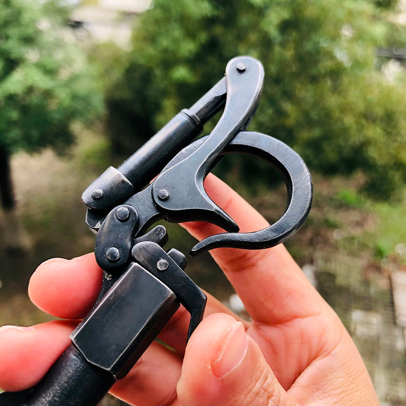 中山英俊 Hidetoshi Nakayama Key Chain stainless steel Blace dye