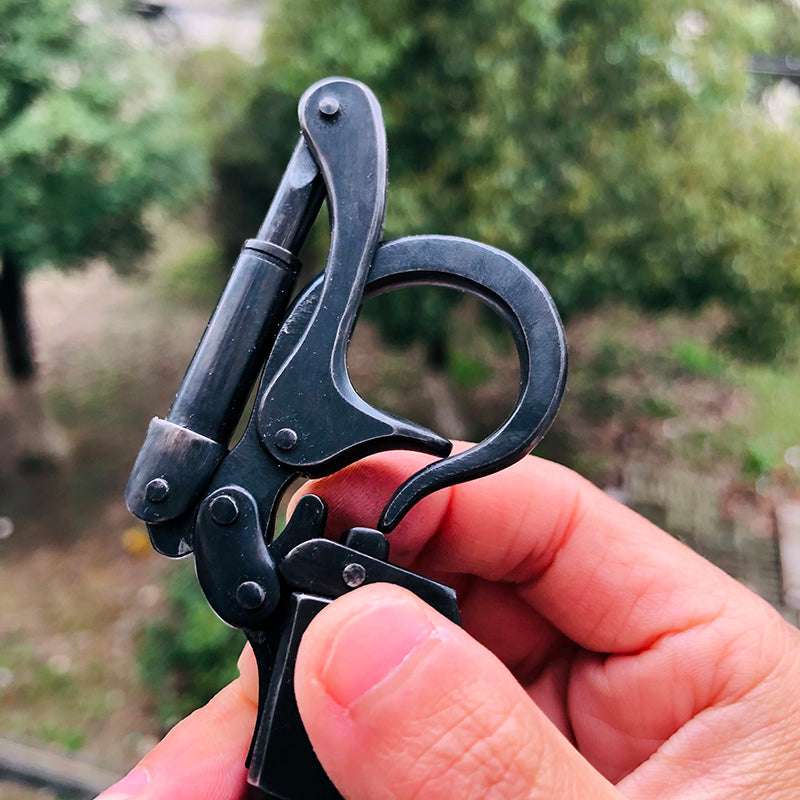 中山英俊 Hidetoshi Nakayama Key Chain stainless steel Blace dye
