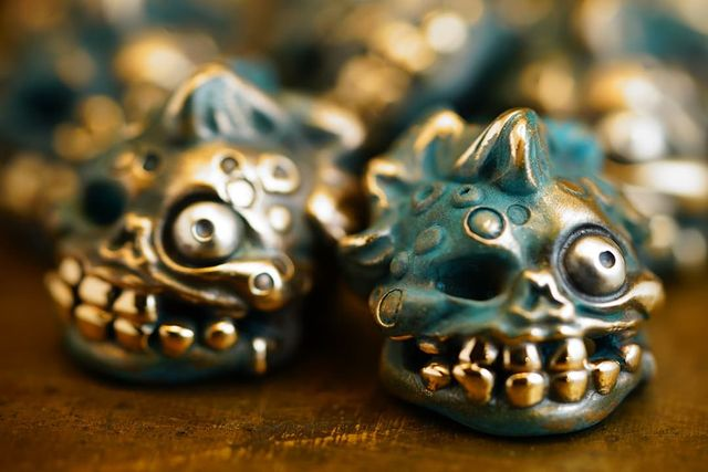 Phase Objects Zombie knives bead knife bead lanyards beads