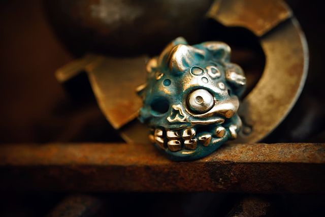 Phase Objects Zombie knives bead knife bead lanyards beads
