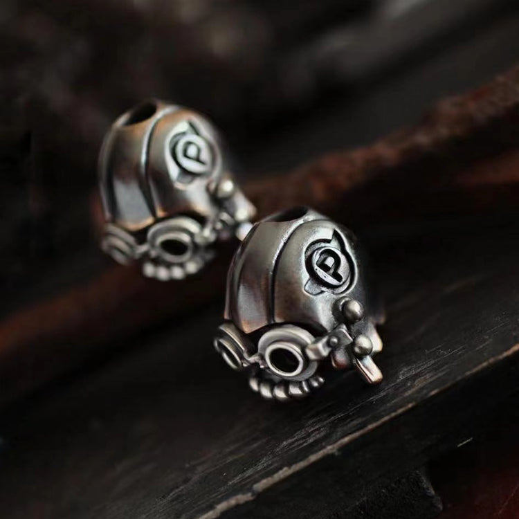 Phase objects Turbo Silver Brass Custom Beads Knife lanyard beads