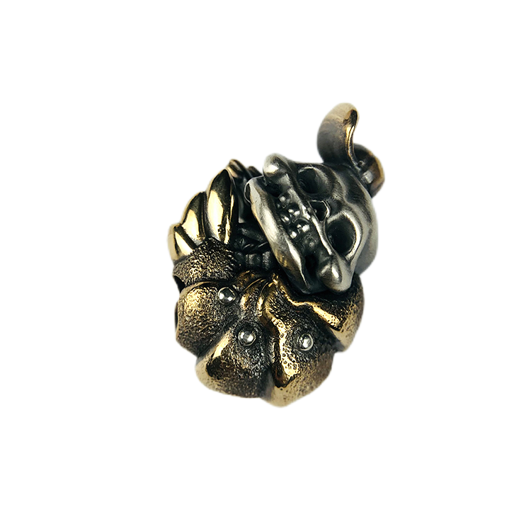 Phase OBjests Shrimp Custom limit brass Silver knives beads