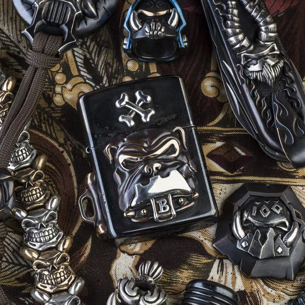 Russia Apeshkov Custom Kerosene lighter Bulldog Lighter