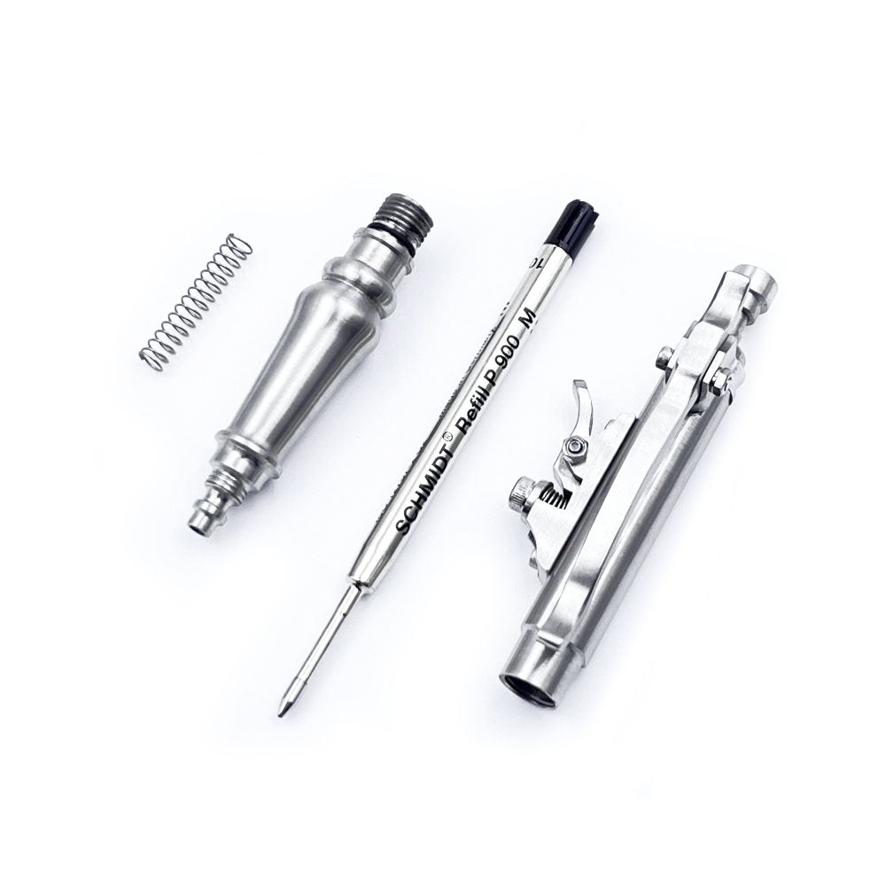 Hidetoshi Nakayama Stainless Steel Pen Button Pen Custom