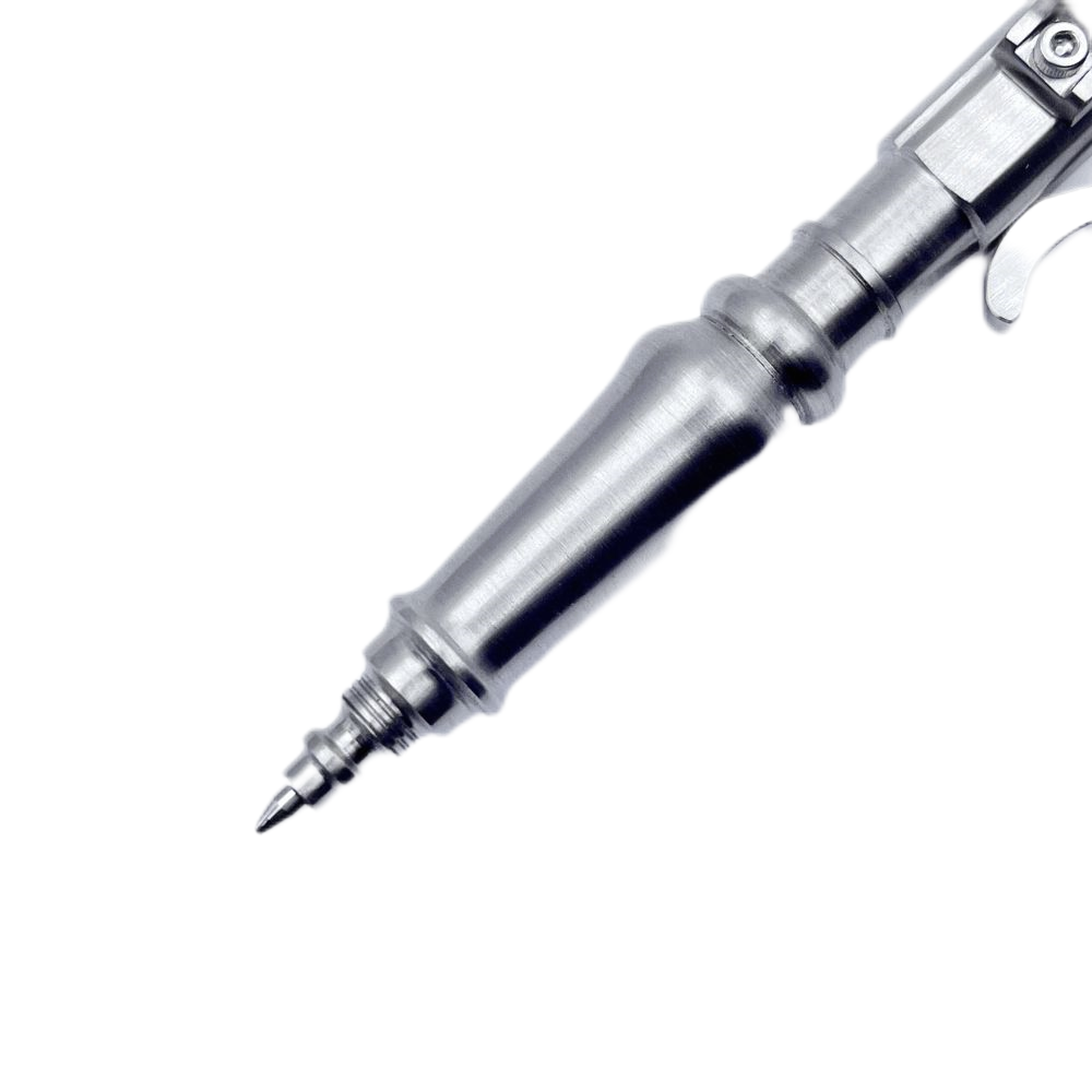 Hidetoshi Nakayama Stainless Steel Pen Button Pen Custom