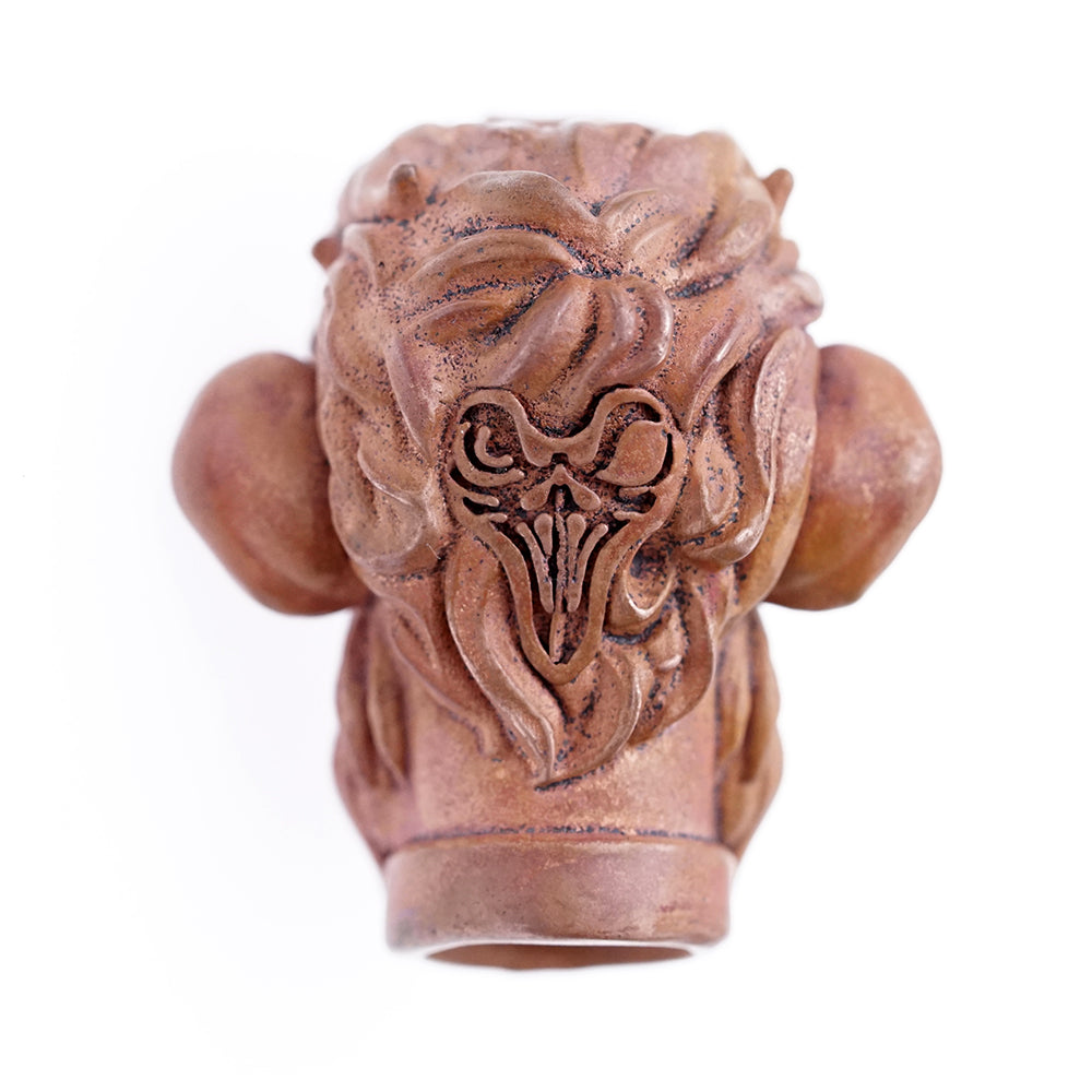 Raven Studio Funny Hell Monkey Pendant Copper EDC bead