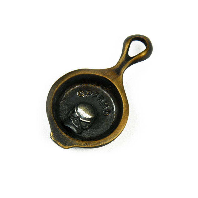 Cpprhd beads brass pot Key Pendant ornaments