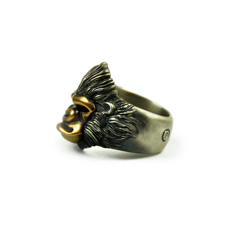 Phase objects beads gorilla rings one off  Size 10