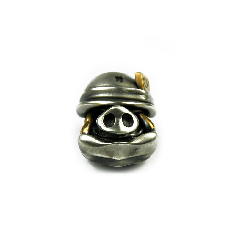 cpprhd oink oink pig knives beads