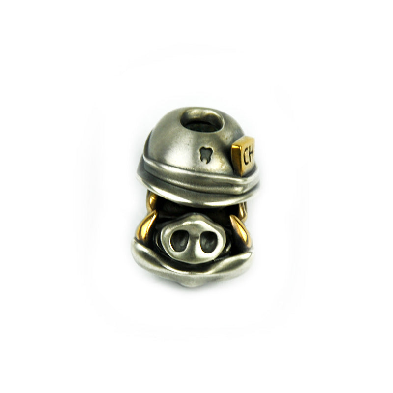 cpprhd oink oink pig knives beads