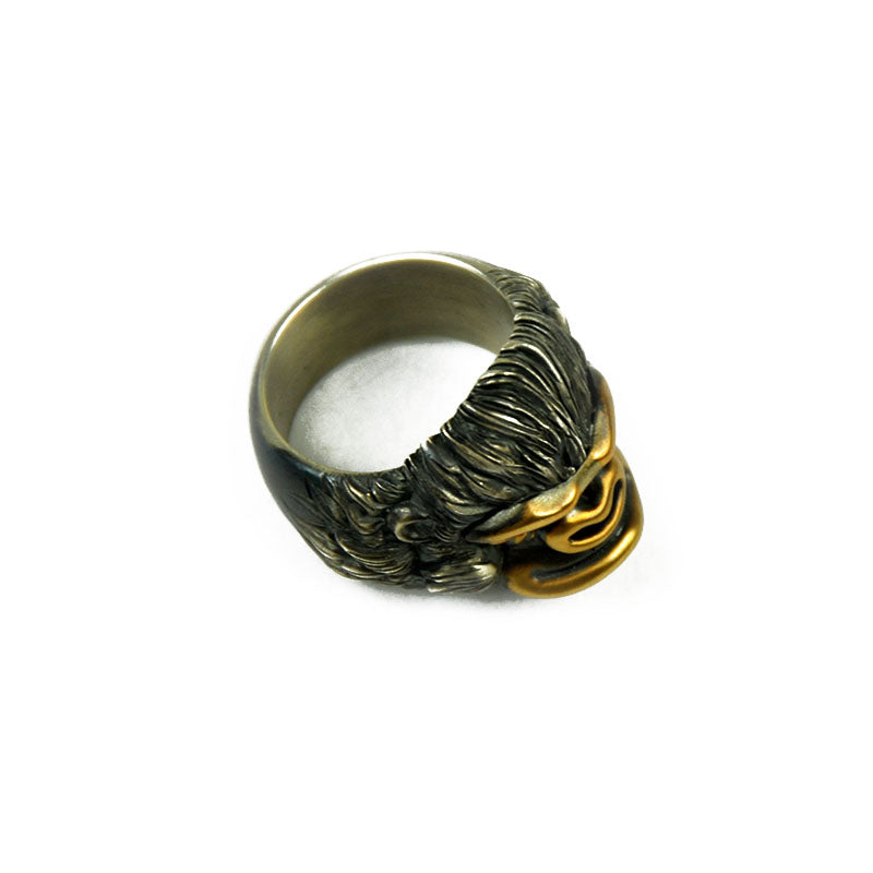 Phase objects beads gorilla rings one off  Size 10