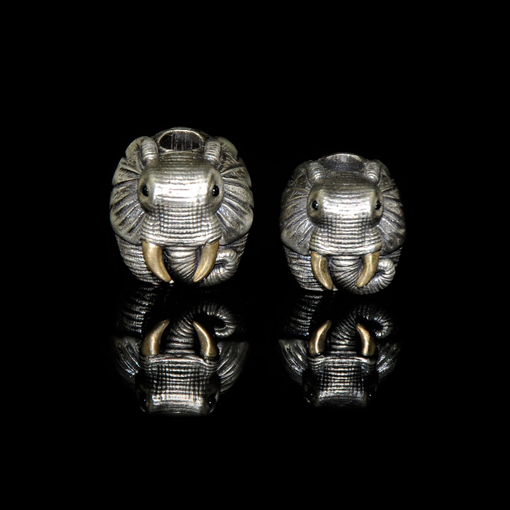 SnakeSword White copper Small elephant knife bead knives bead lanyards bead