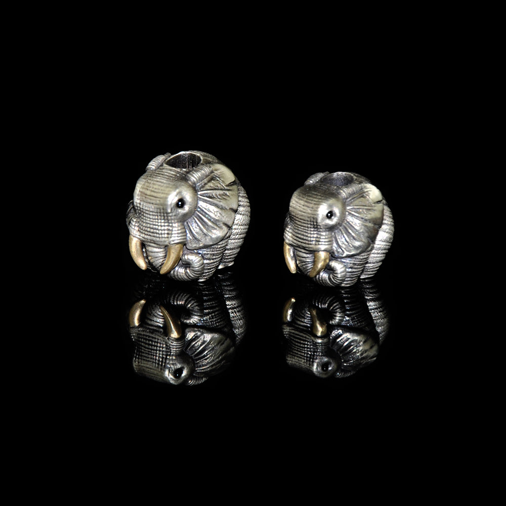 SnakeSword White copper Small elephant knife bead knives bead lanyards bead