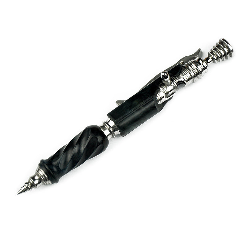 Hidetoshi Nakayama Stainless Steel Bolt Pen Wood Blue
