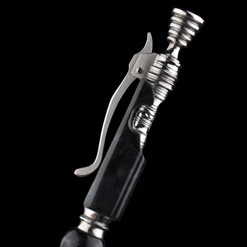 Hidetoshi Nakayama Stainless Steel Bolt Pen Wood Blue