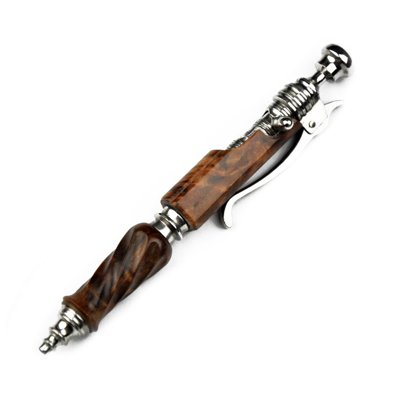 Hidetoshi Nakayama Stainless Steel wood Bolt pen