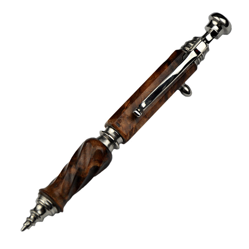 Hidetoshi Nakayama Stainless Steel wood Bolt pen