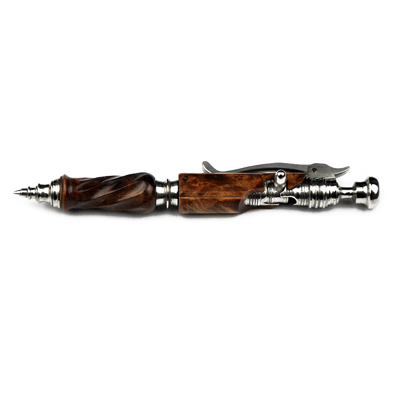 Hidetoshi Nakayama Stainless Steel wood Bolt pen