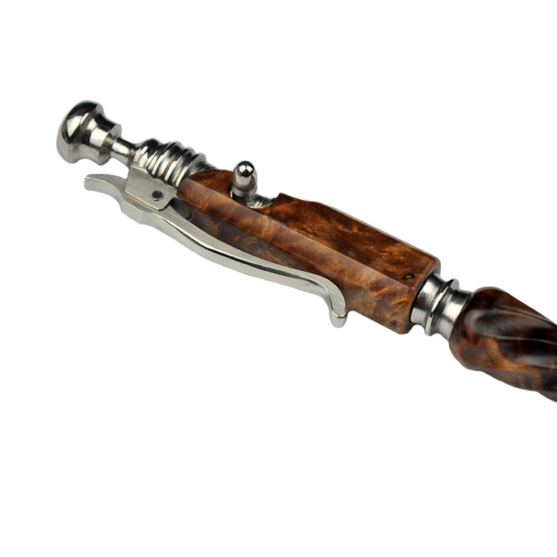 Hidetoshi Nakayama Stainless Steel wood Bolt pen