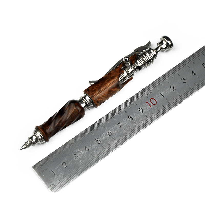 Hidetoshi Nakayama Stainless Steel wood Bolt pen