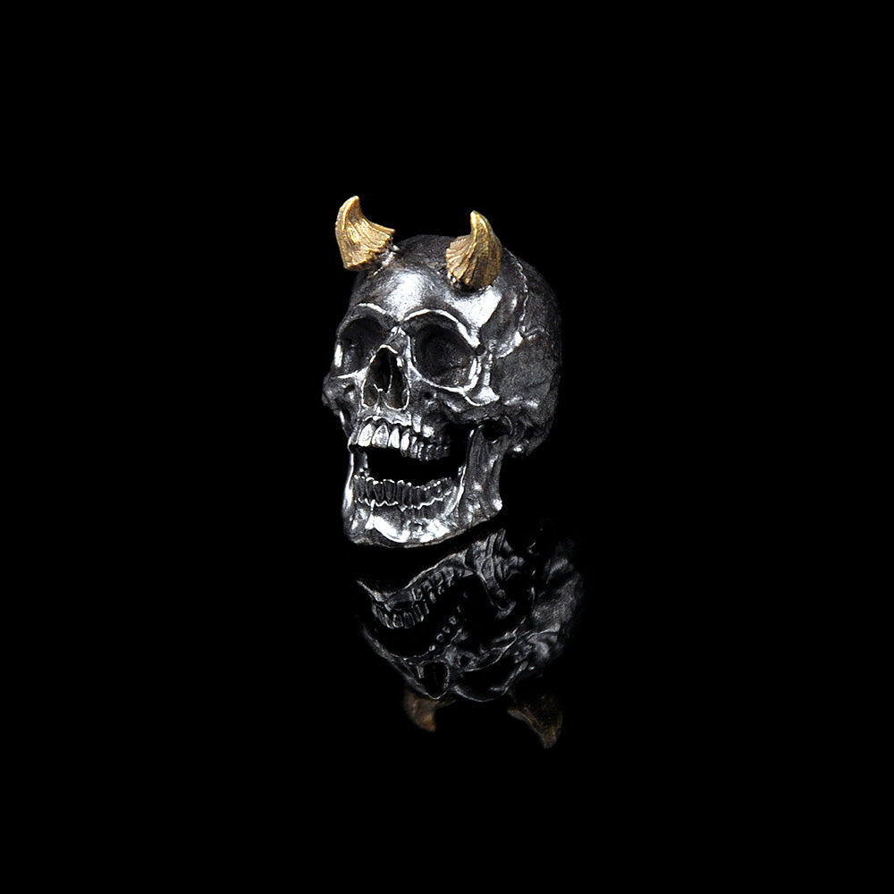 Snake Sword 925 Silver Skull lanyard beads Custom knife bead