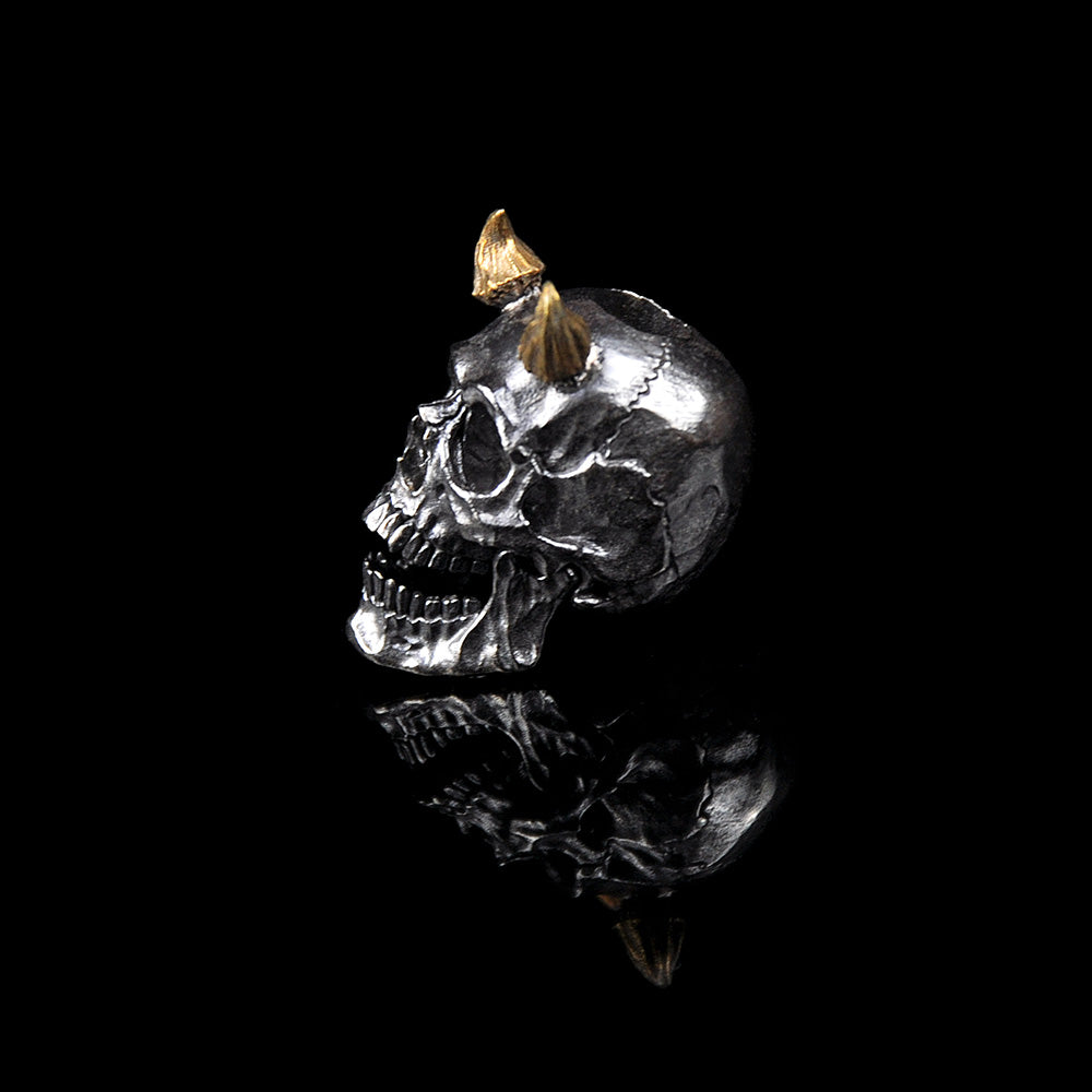 Snake Sword 925 Silver Skull lanyard beads Custom knife bead