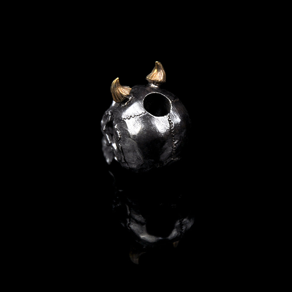 Snake Sword 925 Silver Skull lanyard beads Custom knife bead