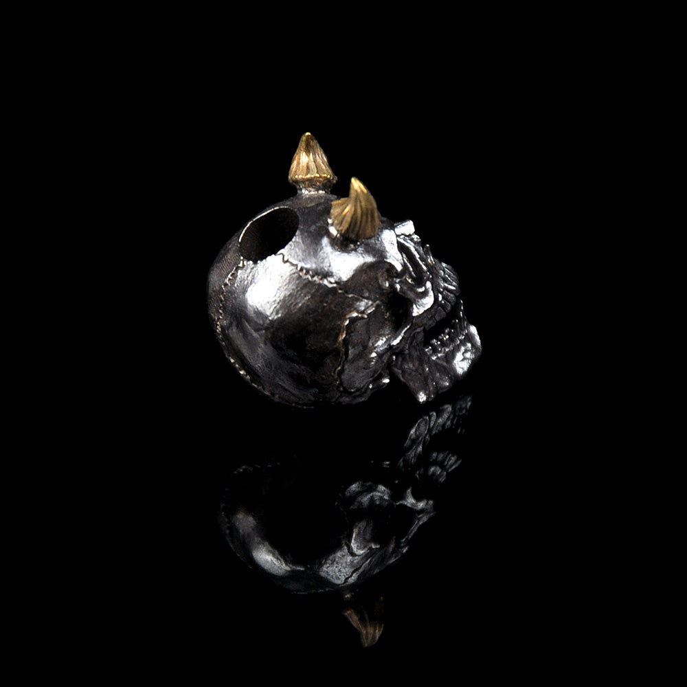 Snake Sword 925 Silver Skull lanyard beads Custom knife bead