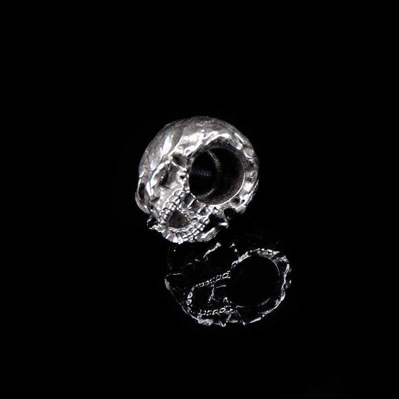 SnakeSword Skull knife beads 925 Silver lanyard beads Does not include lower jaw