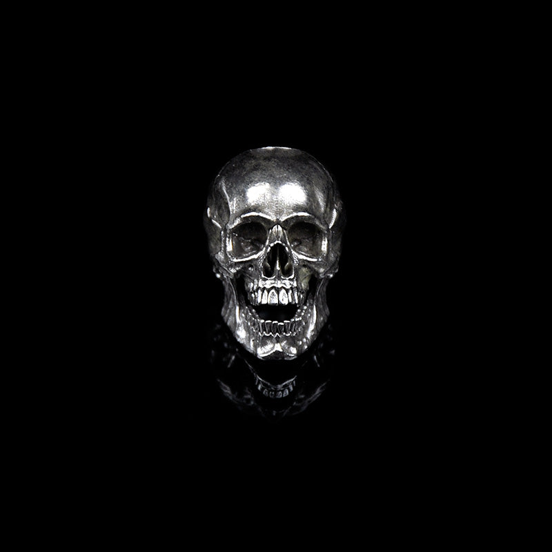 SnakeSword Skull knife beads 925 Silver lanyard beads Including the lower jaw