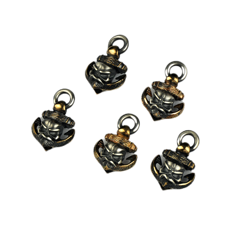 Cpprhd Beads Ship's Anchor knives beads