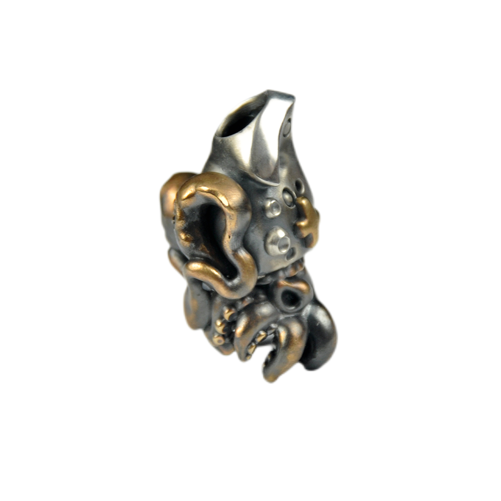 Phase objects Dwellers Silver Brass Custom Beads Knife lanyard beads