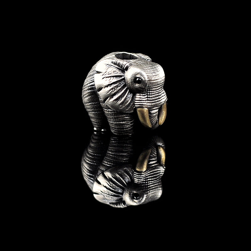 SnakeSword White copper elephant knife bead knives bead lanyards bead DIY Pendant