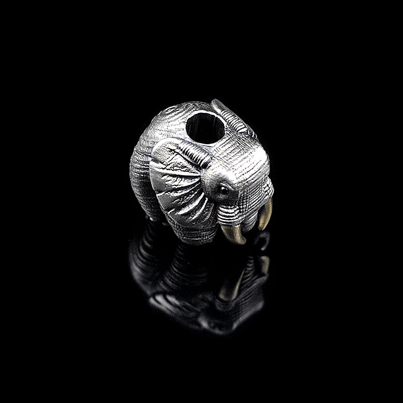 SnakeSword White copper elephant knife bead knives bead lanyards bead DIY Pendant