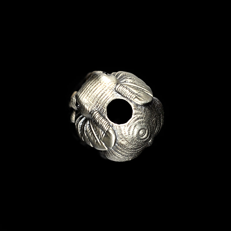 SnakeSword White copper elephant knife bead knives bead lanyards bead DIY Pendant