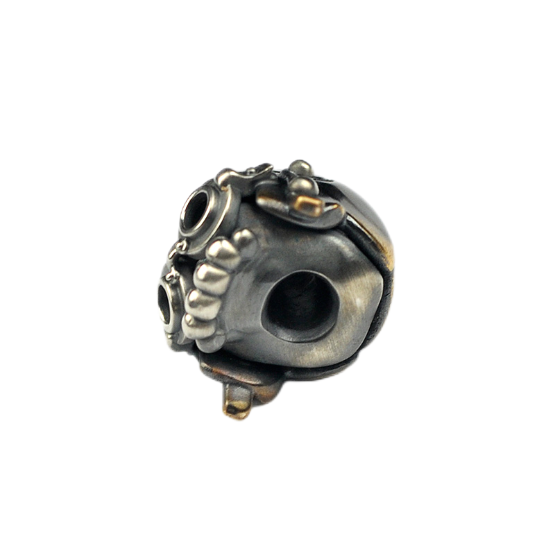 Phase objects Turbo Silver Brass Custom Beads Knife lanyard beads