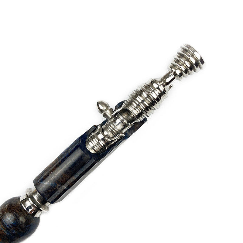 Hidetoshi Nakayama Ballpoint pen elegant series stainless steel Wood Clip