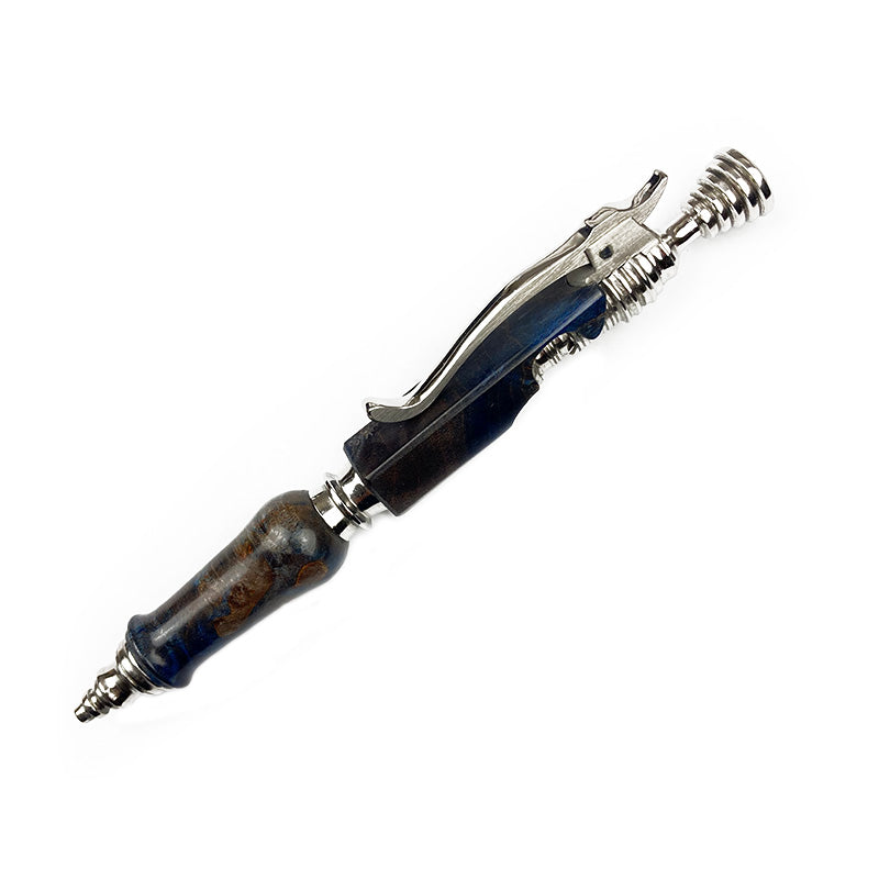 Hidetoshi Nakayama Ballpoint pen elegant series stainless steel Wood Clip