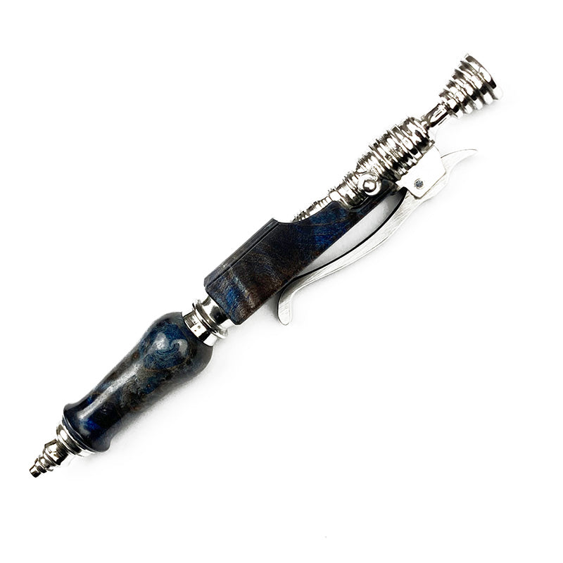 Hidetoshi Nakayama Ballpoint pen elegant series stainless steel Wood Clip