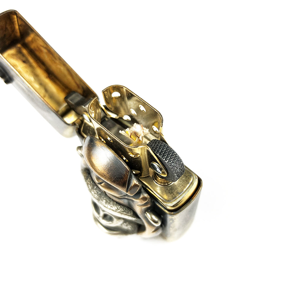 Phaseobjects x Gearblog Custom Gorilla Kerosene Lighter Handmake