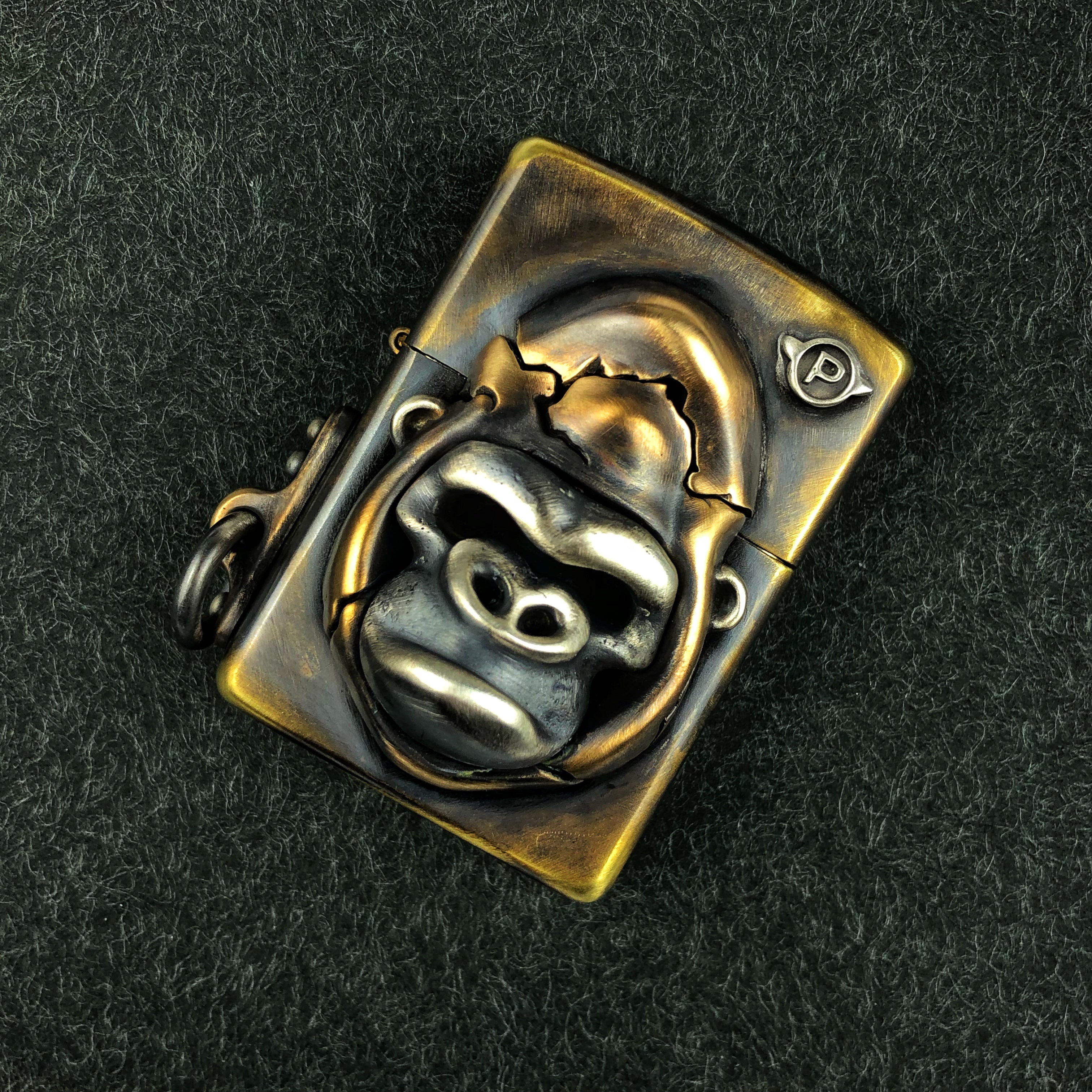 Phaseobjects x Gearblog Gorilla Kerosene Lighter Handmake Custom