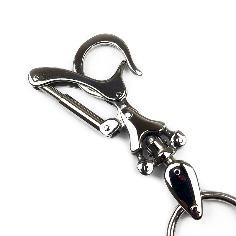 Hidetoshi Nakayama Stainless steel key chain polished