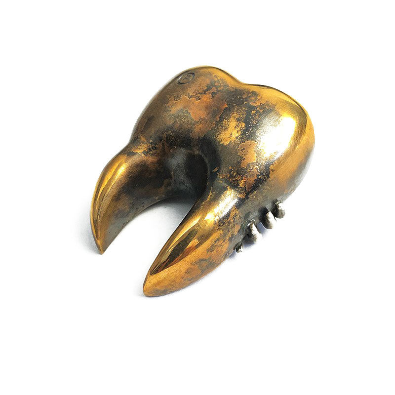 Phase objects beads tooth Worry stones Custom limit brass Silver