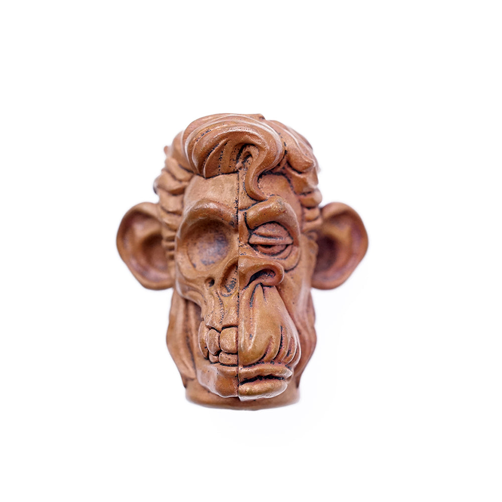 Raven Studio Funny Hell Monkey Pendant Copper EDC bead