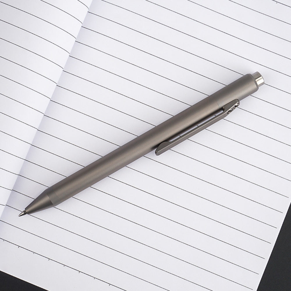 EdcMall Pen-C Titanium Ballpoint Pen Cap Ball Pen Edc Pens