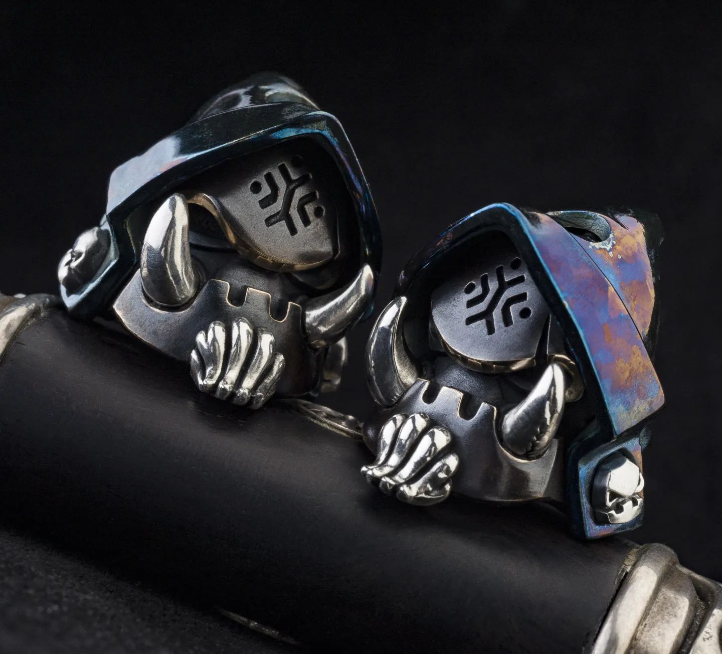 Apeshkov Beads Wizard brass Silver Custom lanyard bead Limit