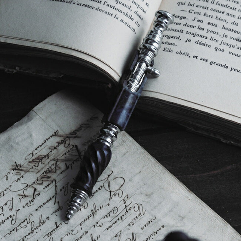Hidetoshi Nakayama Stainless Steel Bolt Pen Wood Blue