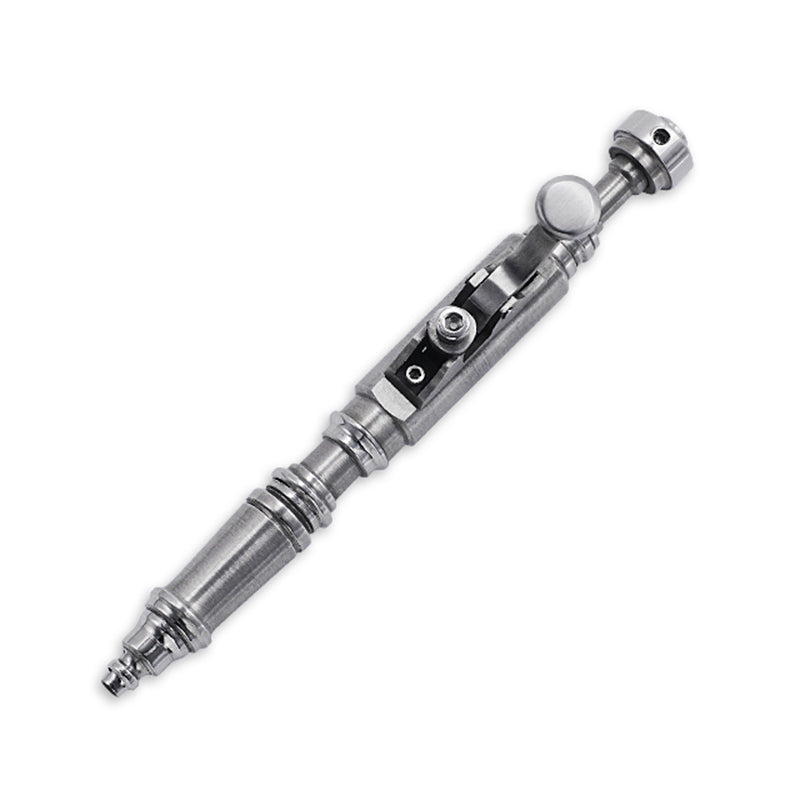 Hidetoshi Nakayama Press type pen Ballpoint pen stainless steel Metal pen